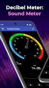 Decibel Meter: Sound Meter App پوسٹر