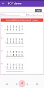 Math Long Subtraction captura de pantalla 3