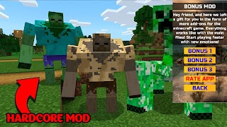 Hardcore Mod For Minecraft PE اسکرین شاٹ 6