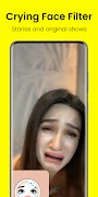 Crying Face Camera Filter 截图 3