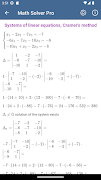 Math Solver Pro captura de pantalla 5