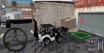 Backhoe Loader: Excavator Simu โปสเตอร์
