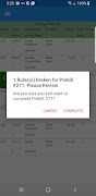 برنامه‌نما PrebillViewer Mobile عکس از صفحه