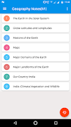 Class 6 Geography Notes ภาพหน้าจอ 1