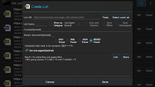 برنامه‌نما TVStreams عکس از صفحه