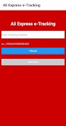 پوستر Ali Express e-Tracking