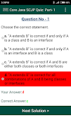 Core Java SCJP Quiz Questions скриншот 3