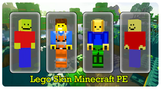 Lego Skin Minecraft PE poster