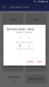 3 Schermata Gym Rest Timer
