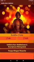Buddha Weisheiten & Meditation پوسٹر