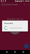 Contact To Excel Screenshot 1