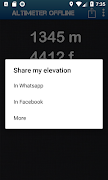 Altimeter Offline screenshot 1