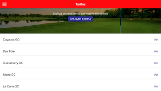 Fedogolf capture d'écran 2