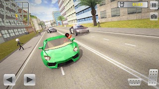 Vận chuyển Stickman Tù nhân Cảnh sát Xe hơi Đuổi ảnh chụp màn hình 3