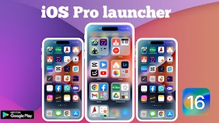 iOS 16 Pro Launcher captura de pantalla 1