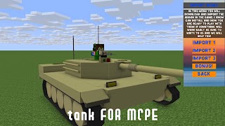 6 Schermata Tank Mod for Minecraft PE