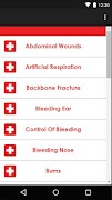 First Aid Guide capture d'écran 1
