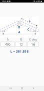 1 Schermata Roofing calculate