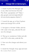 Samsung CSC Code Guide اسکرین شاٹ 3
