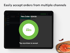 پوستر Deliverect: online order hub