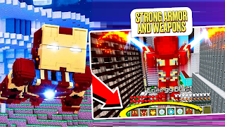 3 Schermata Iron man Minecraft Mod in MCPE