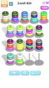 Hoop Stack Puzzle - Color Sort screenshot 7