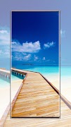 Beach wallpaper screenshot 1