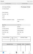 Purchase Order الملصق