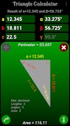 برنامه‌نما Triangle Calculator عکس از صفحه