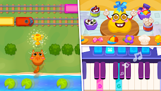 برنامه‌نما Bubbu School - حیوانات ناز من عکس از صفحه