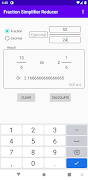 Fraction Simplifier Reducer Ca Cartaz