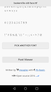 Font Viewer 포스터