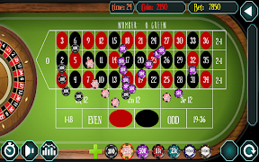 Roulette casino poster