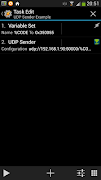 برنامه‌نما UDP Sender عکس از صفحه