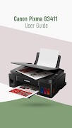 Canon Pixma G3411 User Guide ポスター