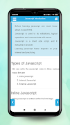 Learn JavaScript with examples ảnh chụp màn hình 2