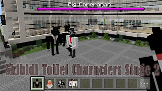 Skibidi Toilet 2 mod Minecraft скриншот 1