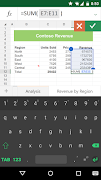 برنامه‌نما Keyboard for Excel عکس از صفحه