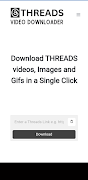 Threads Video Downloader imagem de tela 3