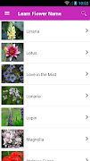 Learn Flower Name capture d'écran 5