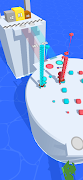 2 Schermata Stack Bridge Race Racing Game
