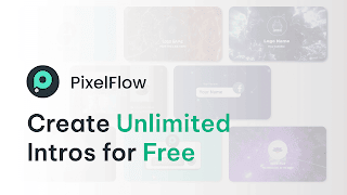 برنامه‌نما PixelFlow: Intro Video maker عکس از صفحه
