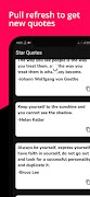 Star Quotes - 10 Random Quotes screenshot 4