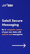 SalaX Secure Messaging 海報