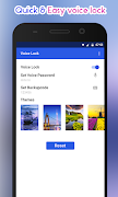 Voice Lock captura de pantalla 1