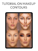 Tutorial On Makeup Contours 스크린샷 6