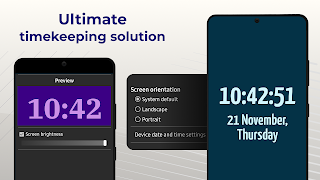 Qzey: Horloge Numérique Simple capture d'écran 1