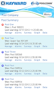 Hayward PoolComm screenshot 1
