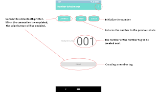 Number ticket maker imagem de tela 1
