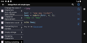 PHP Recipes ภาพหน้าจอ 6